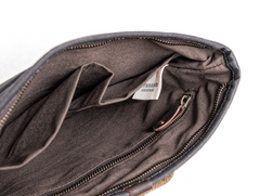 Canvas Mens Cool Small Messenger Bag iPad Bag Chest Bag Bike Bag Cycling Bag for men - iwalletsmen