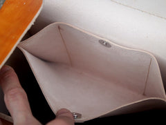 Cool Handmade Leather Mens Small Messenger Bag Camera Bag for men - iwalletsmen