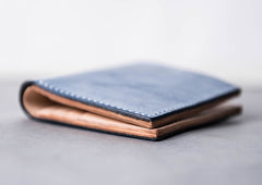 Handmade Vintage Leather Men Small Wallet Bifold Wallet for Men - iwalletsmen