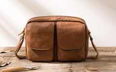 Cool Small Leather Mens Shoulder Bags Messengers Bag for Men - iwalletsmen