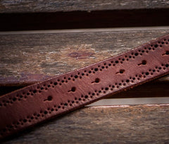 Handmade Genuine Leather Mens Belt Custom Cool Leather Men Black Belt for Men