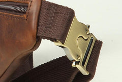 Leather Belt Bag Mens Fanny Back Waist Bag Fanny Bags For Men - iwalletsmen