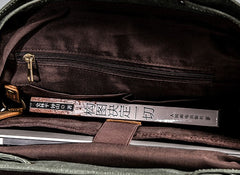 Cool Mens Waxed Large Canvas Backpack Travel Canvas Backpack for Men - iwalletsmen