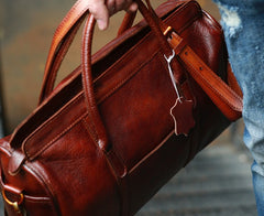 Vintage Leather Cool Mens Handbag Shoulder Bag Travel Bag for men - iwalletsmen