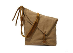 Mens Canvas Rustic Courier Bag Side Bag Messenger Bag Camera Shoulder Bag for Men - iwalletsmen