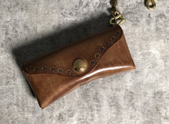 Handmade Mens Womens Cool Wooden Leather Glasses Case Glasses Box Glasses Holder Eyeglass Case