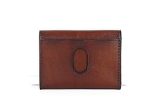 Leather Mens Front Pocket Wallet Small Wallet Card Wallet Change Wallets for Men - iwalletsmen