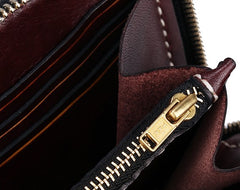 Handmade Leather Eagle Mens Chain Biker Wallet Cool Leather Wallet With Chain Wallets for Men