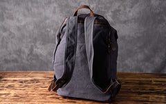 Canvas Mens Cool Backpack Bag Sling Bag Large Travel Bag Hiking Bag for Men