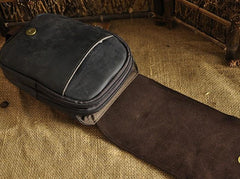 Vintage Leather Belt Pouches for Men Waist Bags BELT BAG For Men - iwalletsmen