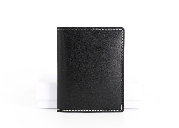 Leather Mens Card Wallets Small Wallet Slim Wallet Front Pocket Wallet for Men - iwalletsmen
