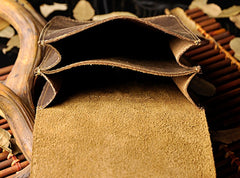Small Leather Belt Pouch Mens Holsters Belt Cases Cell Phone Waist Pouch for Men - iwalletsmen
