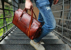 Vintage Leather Cool Mens Handbag Shoulder Bag Travel Bag for men - iwalletsmen
