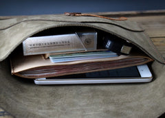 Handmade Vintage Mens Leather Clutch Wallet Cool Wristlet Wallet for Men - iwalletsmen