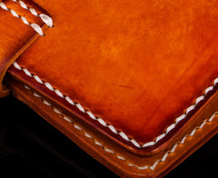 card slot wallet​ Brown Leather Wallet for Credit Cards Handmade Leather Card Wallets Mens Leather Card Wallet