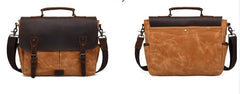 Mens Canvas Camera Handbag Camera Side Bag Camera Shoulder Bag for Men - iwalletsmen