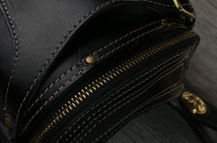 Leather Belt Pouch Mens Small Cases Waist Bag Hip Pack Belt Bag Fanny Pack Bumbag for Men