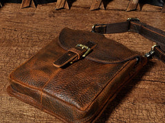 Cool Mens Leather Side Bag Belt Pouch Holster Belt Case Pack Waist Pouch for Men - iwalletsmen