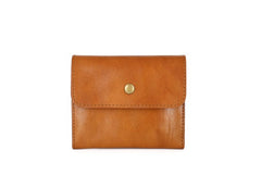 Leather Mens Front Pocket Wallet Small Wallet Card Wallet Change Wallet for Men - iwalletsmen