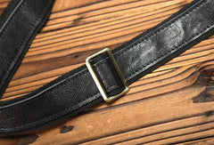 Cool Mens Leather Messenger Bag Crossbody Bag Travel Messenger Bags For Men - iwalletsmen