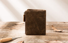 Cool Canvas Mens Small Wallet Bifold Vintage billfold Wallets for Men - iwalletsmen