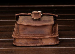 Leather Mens Cigarette Cases with Belt Loop Cell Phone Holster Belt Pouch for Men - iwalletsmen