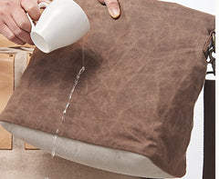 Mens Canvas Gray Cool Courier bag Messenger Bag Canvas Side Bag for Men - iwalletsmen