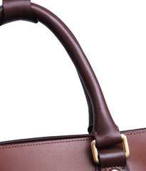 Genuine Leather Mens Cool Messenger Bag Briefcase Work Bag Business Bag Laptop Bag for men