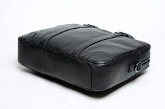 Handmade Leather Mens Cool Messenger Bag Work Bag Business Bag Briefcase Bag for men