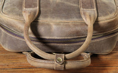 Handmade Leather Mens Cool Backpack Bag Messenger Bag Briefcase Work Bag Laptop Bag for men
