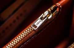 Handmade Leather Mens Tibetan Chain Biker Wallet Cool Leather Wallet Long Clutch Wallets for Men