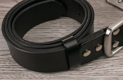Handmade Genuine Custom Leather Mens Leather Men Beige Belt for Men - iwalletsmen