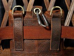 Cool Mens Leather Side Bag Belt Pouch Holster Belt Case Pack Waist Pouch for Men - iwalletsmen