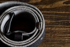 Handmade Leather Mens Leather Men Distress Vintage Brown Black Belt for Men Cool Leather Belt