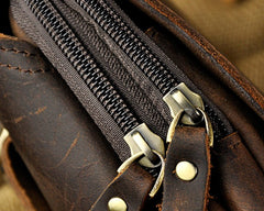 Small Mens Leather Belt Pouch Holster Belt Cases Cell Phone Waist Pouch for Men - iwalletsmen