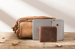 Vintage Leather Fanny Packs Mens Waist Bag Hip Pack Belt Bag for Men - iwalletsmen