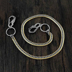 29'' SOLID STAINLESS STEEL BIKER SILVER Gold WALLET CHAIN LONG PANTS CHAIN PUNK Jeans Chain Jean ChainS FOR MEN - iwalletsmen