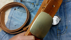 Handmade Vintage Leather Mens Belt Leather Belt for Men - iwalletsmen