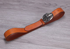 Handmade Genuine Custom Leather Mens Leather Men Brown Black Belt for Men