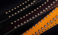 Handmade Genuine Leather Punk Rock Chinese Monster Mens Cool Men Biker Trucker Leather Belt