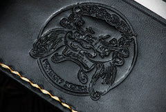 Handmade Leather Mah¨¡k¨¡la Tooled Mens billfold Wallet Cool Leather Wallet Slim Wallet for Men