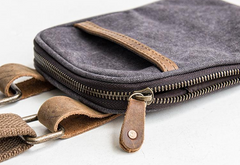 Canvas Belt Pouch Mens Waist Bag Hip Pack Belt Bag Fanny Pack Bumbag for Men - iwalletsmen