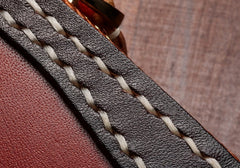 Handmade Leather Mens Chain Biker Wallet Cool Leather Wallet Long Phone Wallets for Men