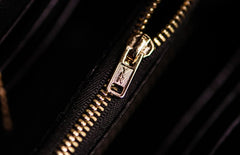 Handmade Leather Mens Tooled Monster Chain Biker Wallet Cool Leather Wallet Long Clutch Wallets for Men