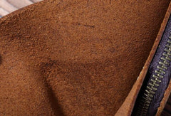 Cool Mens Leather billfold Wallet Leather Small Wallet Bifold Slim Wallets For Men - iwalletsmen