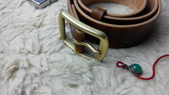 Handmade Leather Mens Belt Men Distress Leather Belt for Men - iwalletsmen