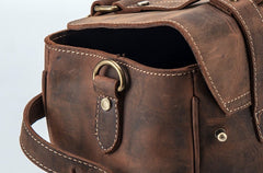 Vintage Leather Mens Handbag Briefcase Messenger Bag for men - iwalletsmen