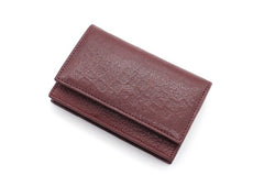 Leather Mens Card Wallet Front Pocket Wallet Small Slim Wallets Change Wallet for Men - iwalletsmen