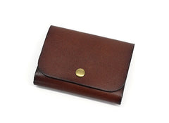 Leather Mens Front Pocket Wallet Small Wallets Card Wallet Change Wallet for Men - iwalletsmen