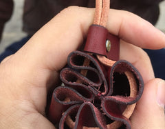 Handmade Leather Mens Women Key Cool Change Wallet Coin Pouch for Men